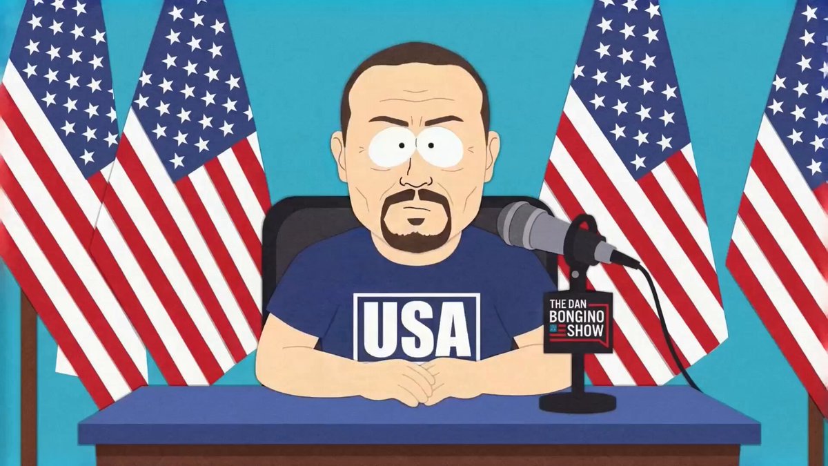 Turning Dan Bongino's rants about Dave Smith into South Park style podcast clips truly highlights how unhinged and cringe his crash out it.