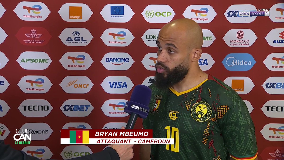 🚨🚨 Bryan Mbeumo 🇨🇲 : « 𝗝’𝗔𝗜 𝗦𝗘𝗡𝗧𝗜 𝗤𝗨’𝗜𝗟 𝗠’𝗔 𝗧𝗢𝗨𝗖𝗛𝗘́… 𝗖’𝗘́𝗧𝗔𝗜𝗧 𝗣𝗘́𝗡𝗔𝗟𝗧𝗬 𝗙𝗟𝗔𝗚𝗥𝗔𝗡𝗧 ! […] Après je ne sais pas si le match se joue sur ça. C’est un fait de jeu… ON SAVAIT À QUOI S’ATTENDRE ! » 🎥 beIN SPORTS