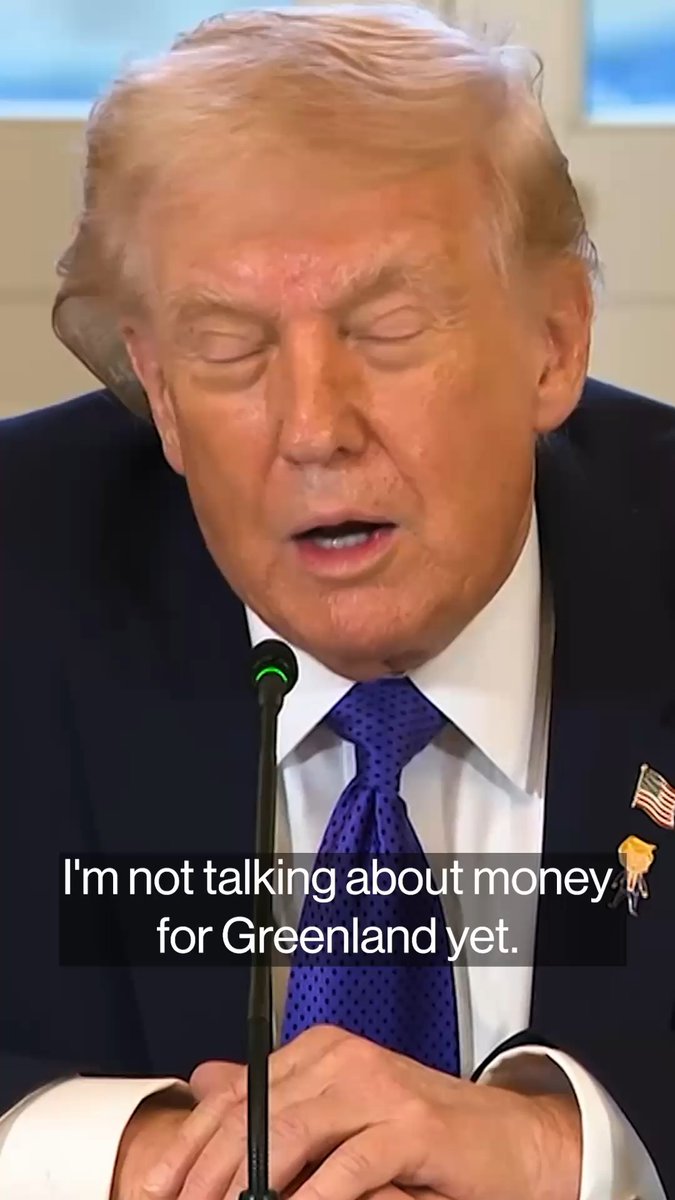 President Donald Trump ramped up his rhetoric over Greenland, saying he’s willing to secure the territory “the hard way” if authorities are unwilling to cut a deal for the US to take over the island