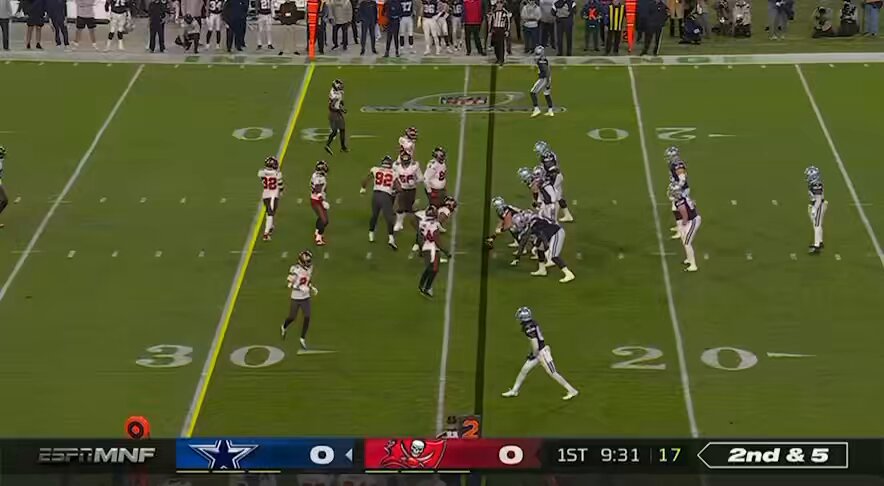 Dak Prescotts 5 touchdown game against Tampa Bay in the playoffs to send Brady into retirement