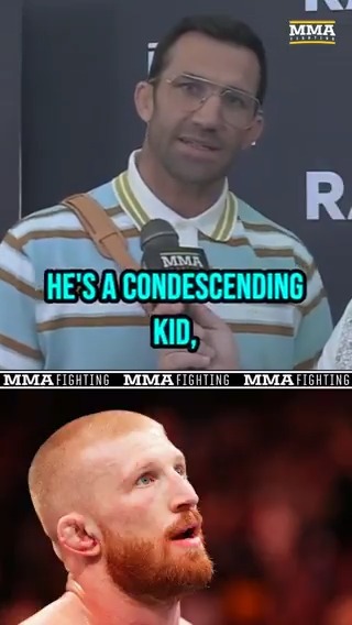 .Luke Rockhold went scorched earth on "condescending kid" Bo Nickal after the #RAF5 press conference: "He hasn't done anything on a world level. … He hasn't beaten anybody." (🎥: @mikeHeck_JR)