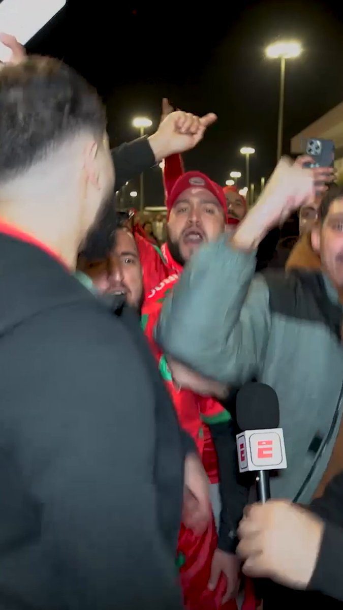 Morocco fans do not care who they have to face in the AFCON semifinals 😂🇲🇦