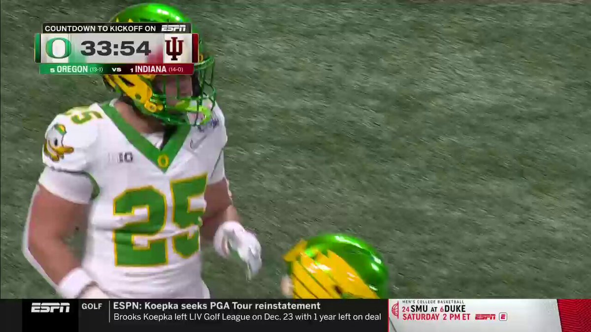 Nick Saban on Pete "Hamel" after Pete Thamel offers an update on the availability of particular Oregon players. "I have a question, though. Does Pete Hamel know how many sins I committed telling him fibs about who was gonna play?..." #CollegeGameDay #CFP