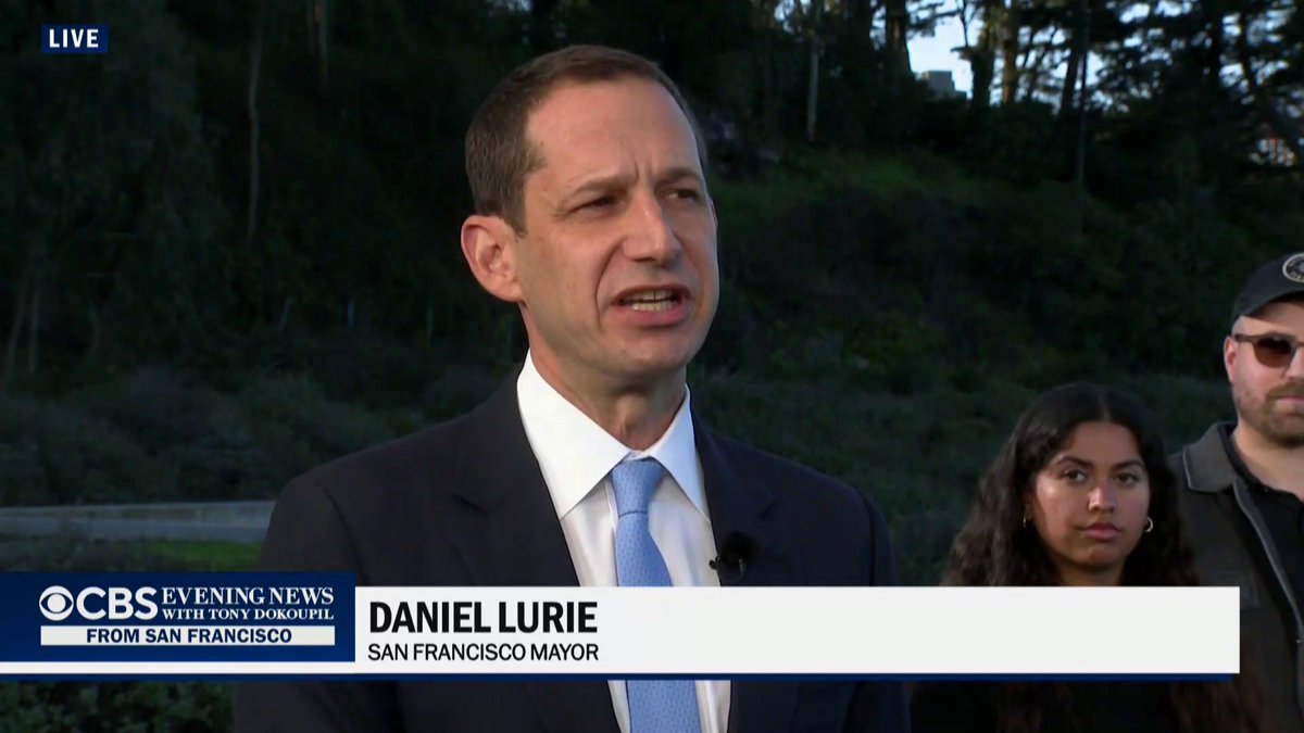 “As long as I’m mayor, it’ll be unacceptable to come to San Francisco to deal drugs.” As ICE agents are being sent to cities across the U.S., San Francisco has been able to keep them away. Mayor Daniel Lurie told Tony Dokoupil that he spoke to President Trump and told him the city is on the rise, citing a decline in crime.