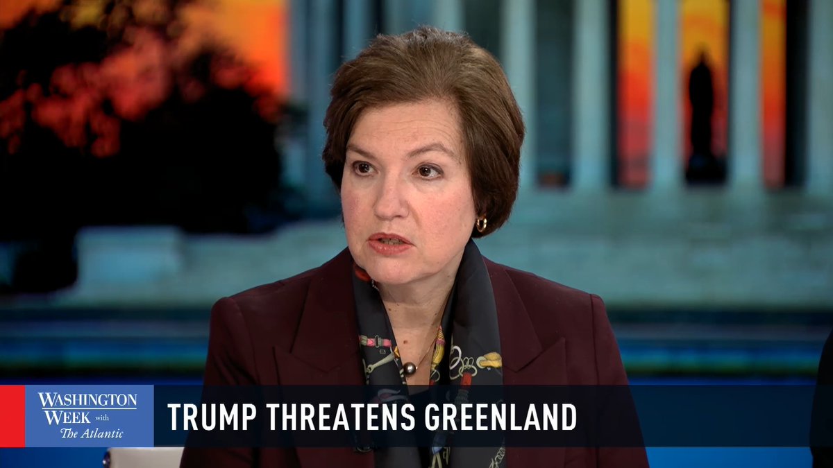 "There is a strong case to be made that by threatening the use of the American military against our NATO ally Denmark and saying — demanding — that they turn over this territory, ... you could say this marks in a way the effective end of NATO as we knew it,” said Susan Glasser.