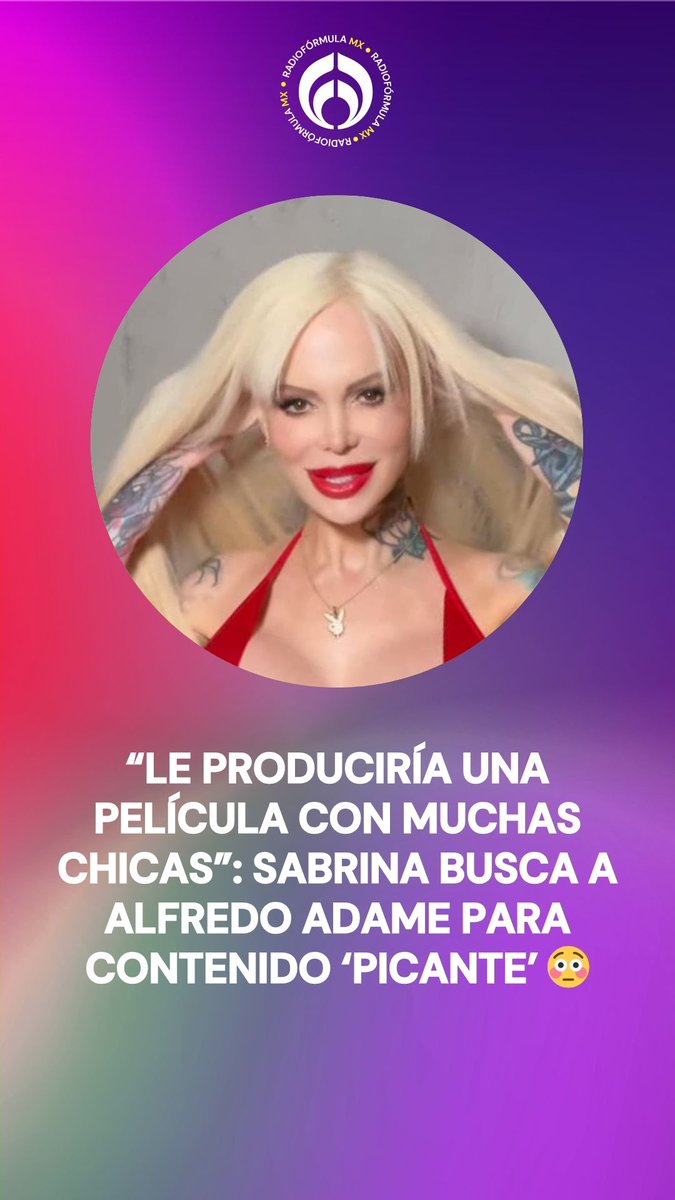 Sabrina Sabrok busca a Alfredo Adame. 🥵 La modelo de contenido para adultos dejó claro que quiere hacer una película con el 'Golden Boy' y rodearlo de muchas chicas. Ante la petición, el creador de la 'patada de bicicleta' mencionó que sí le gustaría incursionar en la industria y que puede hacerlo mejor que un jovencito de 25 años. 🫢