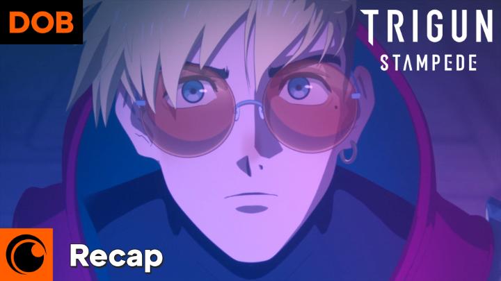 ¡Vash Estampida está por regresar! 👀 Por ello, hemos preparado una recopilación de todo lo sucedido hasta el momento en TRIGUN STAMPEDE. 💥