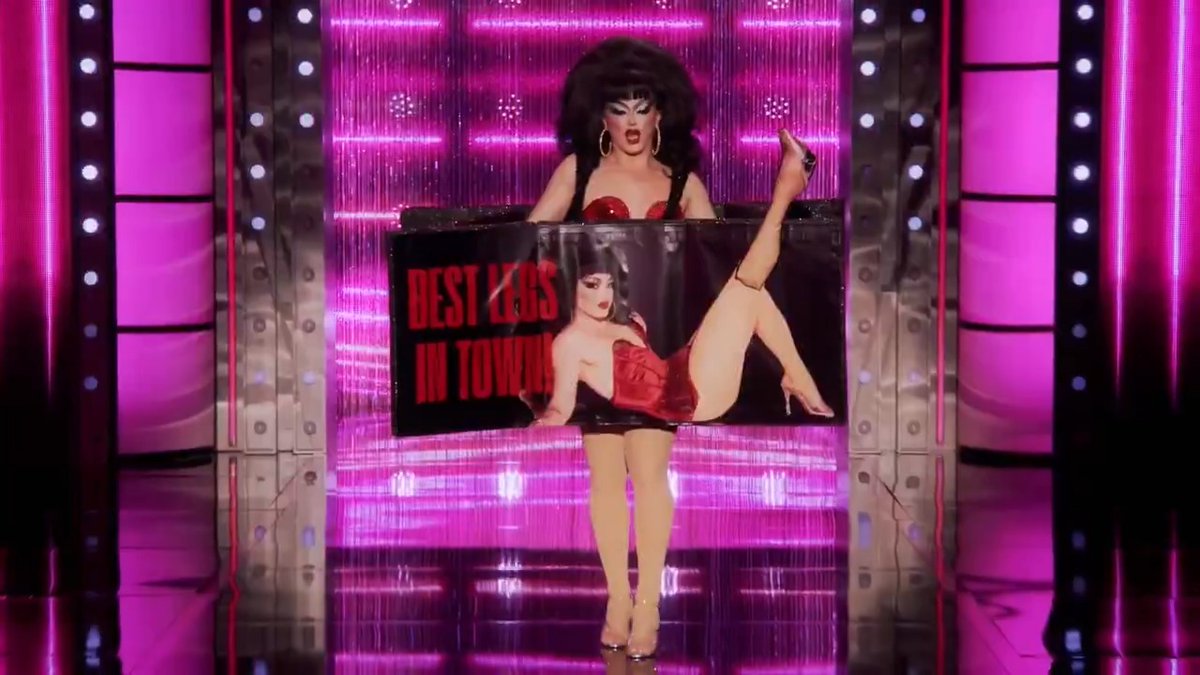 Category Is: Your Neck, Your Back, Your Pussy, and Your Crack! 😻 Which runway are you shaking and popping for? #DragRace