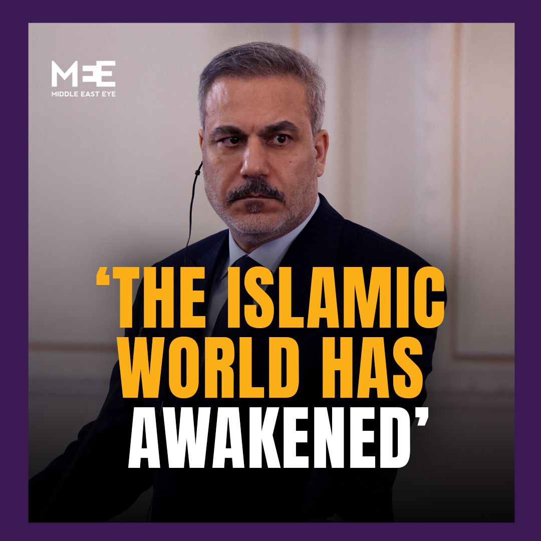 “The Islamic world has finally awakened…from its 100-year deep sleep.” Turkish Foreign Minister Hakan Fidan stated that the Muslim world has “awakened” after a century-long “deep sleep,” in an interview with TRT Haber on Friday