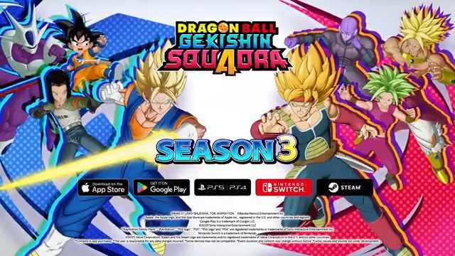 📢Check out the Season 3 trailer, starting on 1/13 (PT)! Be sure to check out the newly added Super Vegito, and all the new skins and emotes!✅ #GekishinSquadra #Squadra #DragonBall