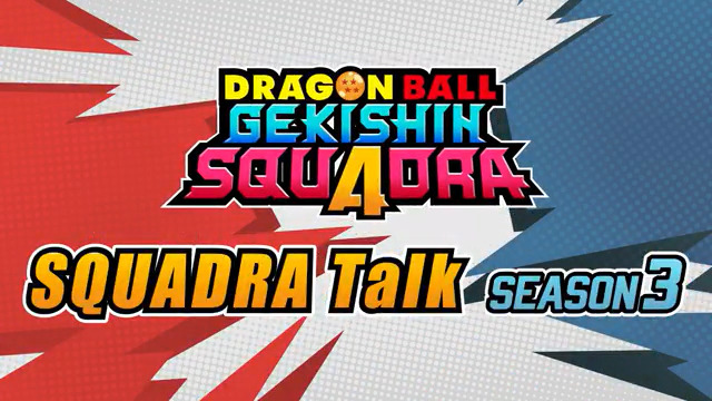 📢We're bringing you the latest info on Season 3! During Squadra Talk SEASON 3, we'll also be revealing a serial code for P3G-Capsules!✨ Be sure to tune in! Watch on YouTube here: #GekishinSquadra #Squadra #DragonBall