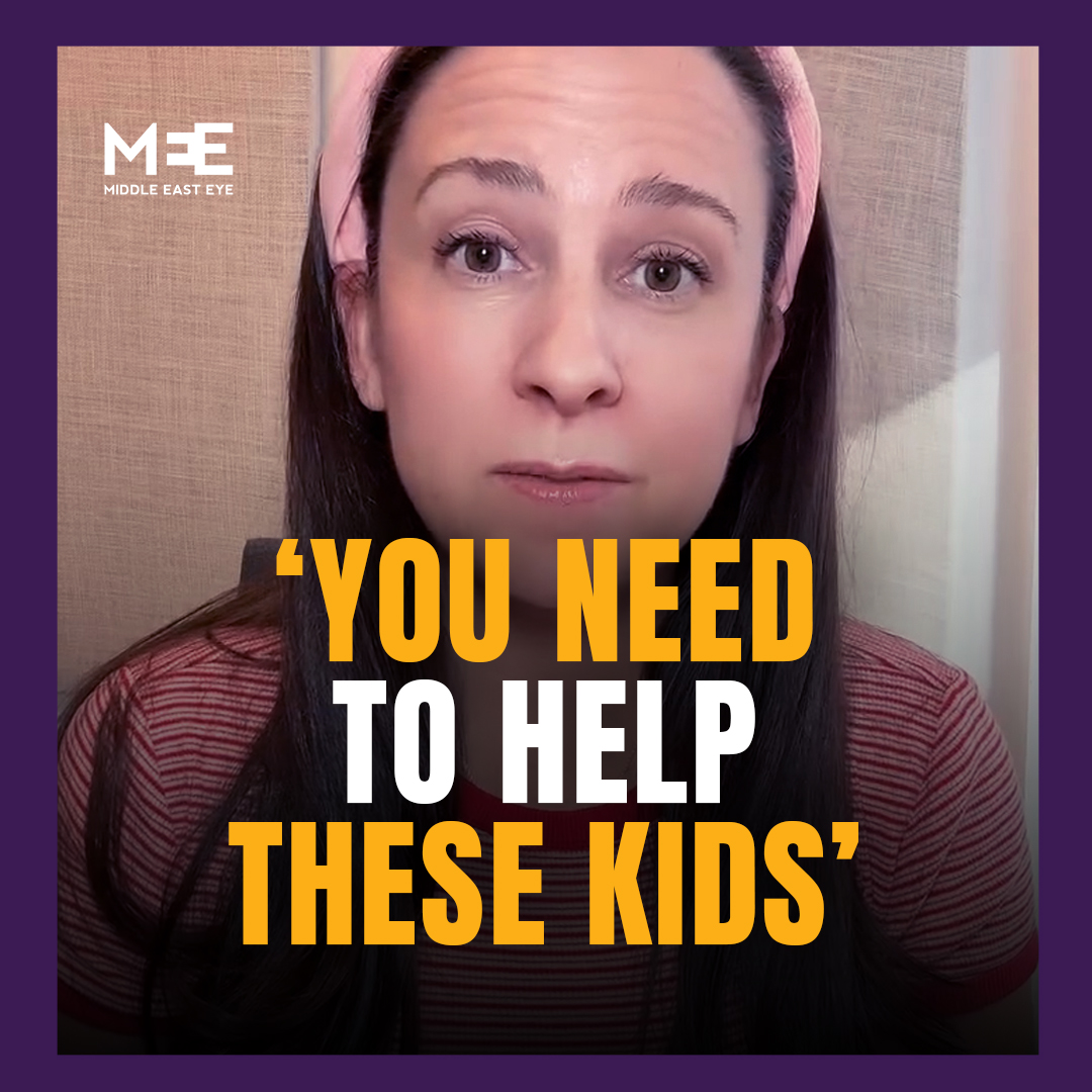 “If you are Fifa or Uefa, or a famous soccer player, you need to help these kids.” Children’s content creator Ms Rachel is urging the international community to sign a petition to stop the Israeli government from demolishing a children’s football field in the occupied West Bank
