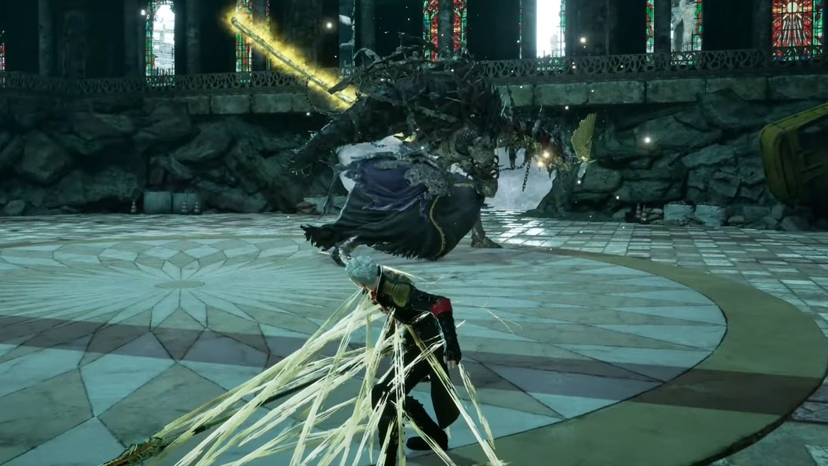Take a look at The Blinded Resurgence Offspring, a towering monster equipped with a golden katana in Code Vein 2, launching January 29 for PC, PS5, and Xbox X|S.