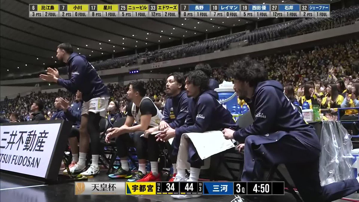 実況解説も「おお〜〜っ👏」 比江島ステップ炸裂！ 比江島慎 Makoto Hiejima #6 宇都宮ブレックス / UTSUNOMIYA BREX 📺NHK BSで生中継 📡バスケットLIVEで生配信中 #天皇杯バスケ #バスケで日本を元気に