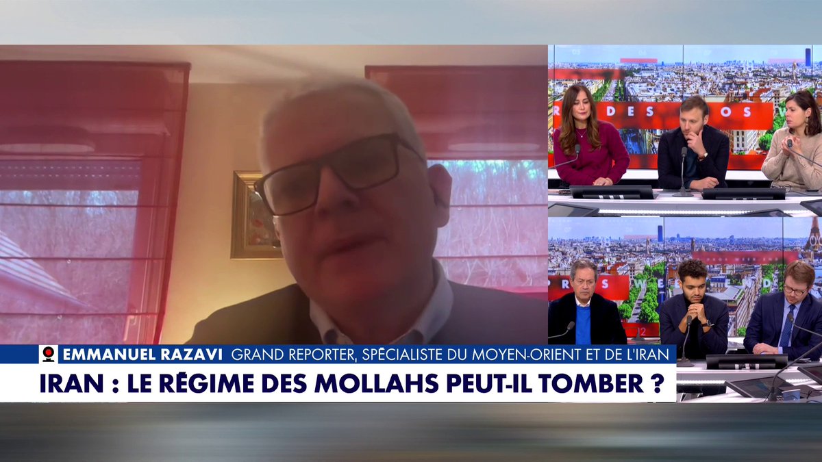 Emmanuel Razavi sur le traitement de l'Iran en France : «Nous voyons des gens dire ce qu'il faut ou pas pour l'Iran mais ils n'ont aucune légitimité» dans #HDProsWE