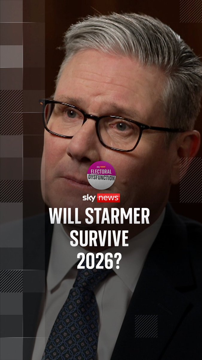 It is hard to ignore the mood around Prime Minister Keir Starmer with rumours circling around potential replacements. On this week’s episode of Electoral Dysfunction, Ruth Davidson, Beth Rigby and Harriet Harman discuss if Starmer can survive 2026 🎧