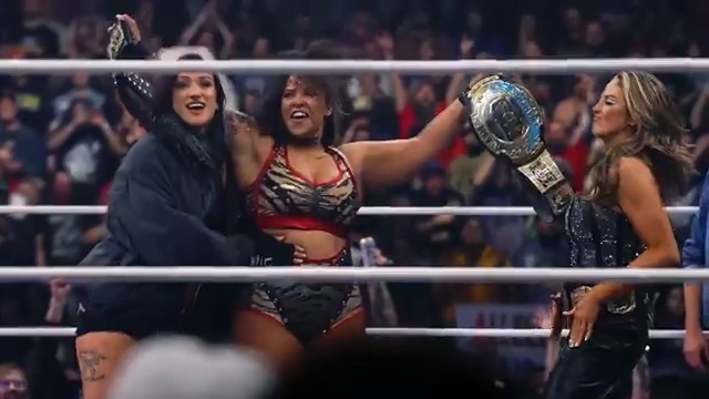 TONIGHT! The TNT Championship is on the line, the AEW Women's World Champion, @CallMeKrisStat, teams with AEW Women's World Tag Team Champions The Babes of Wrath in Trios action, Komander vs El Clon and so much more! Watch LIVE at 8/7c on @TNTDrama + @SportsOnMAX, TONIGHT!