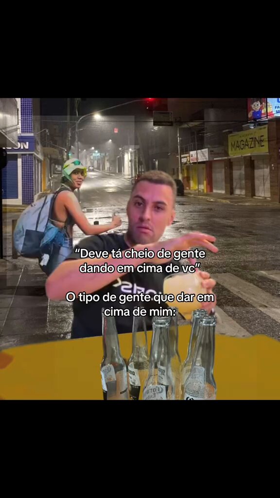 Imagine o cara na seca e vem essa proposta kkkk