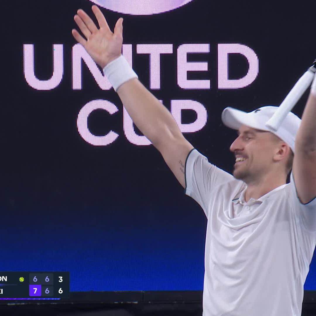 BACK in the Final 🙌 Kawa & Zielinski seal Poland's spot back in the #UnitedCup Final over Team USA!