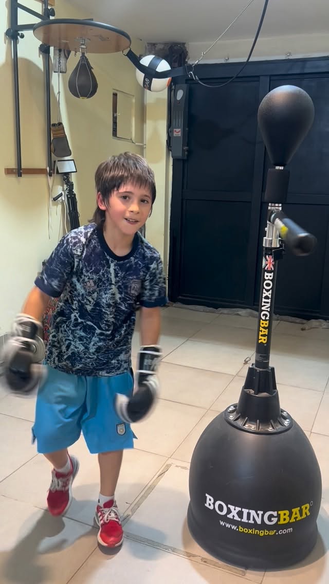 Whatever he is training for, he is ready