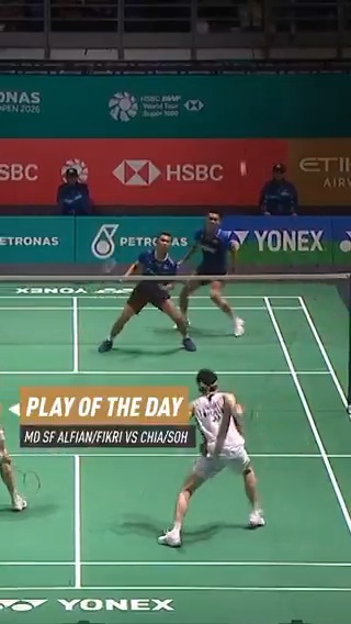 ⚠️ Stop what you’re doing and watch this! ⚠️ HSBC Sport #HSBCbadminton #BWFWorldTour #MalaysiaOpen2026