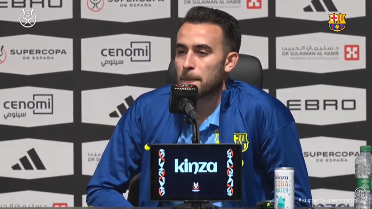 🗣️ Eric: "Ganar la Supercopa nos daría aire, confianza e impulso para un enero complicado"