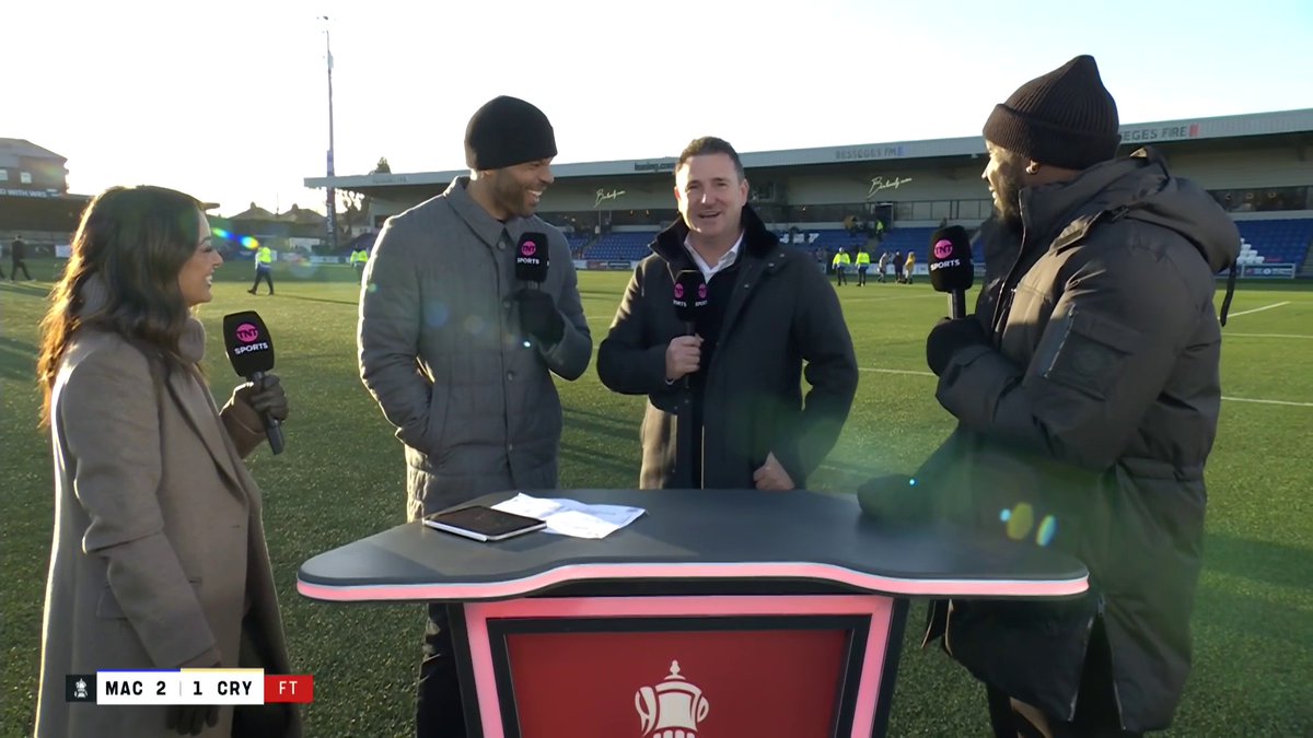 โI bought the club from Rightmove and look where we are now!โ ๐ Macclesfield FC owner, Robert Smethurst, confirms the players have earned a trip to Ibiza after beating Crystal Palace ๐๏ธ ๐๏ธ @julesbreach | ๐บ TNT Sports & discovery+ UK