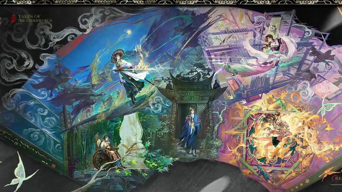 Reverse: 1999 3.4 Garments "Tales of the Underworld" "Card #0 To #21" &amp; "Yearly Bookmarks" Series