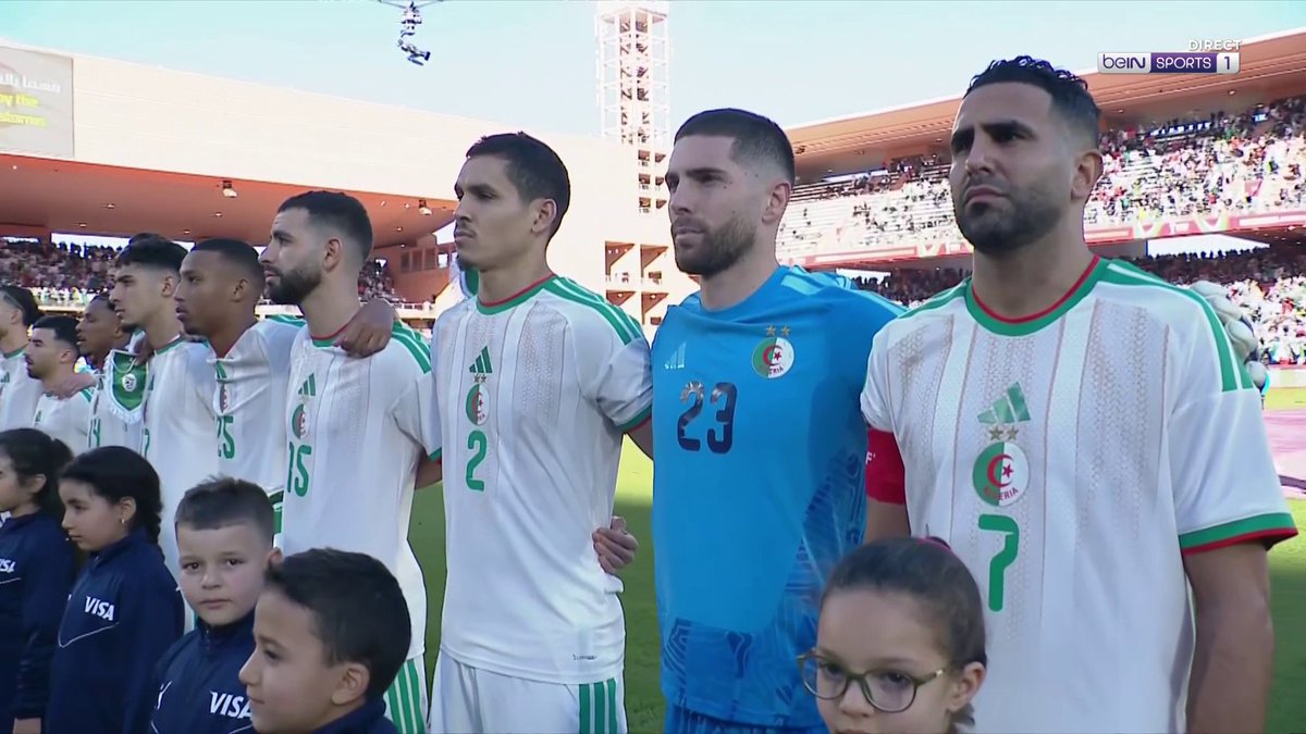 L’hymne Algérien qui retentit au stade de Marrakech 😍🇩🇿