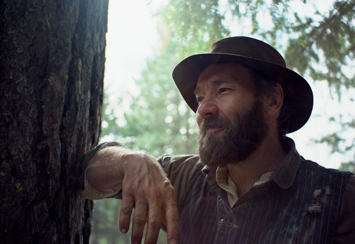Joel Edgerton is "masterful" as Robert Grainier in TRAIN DREAMS. Now on Netflix.