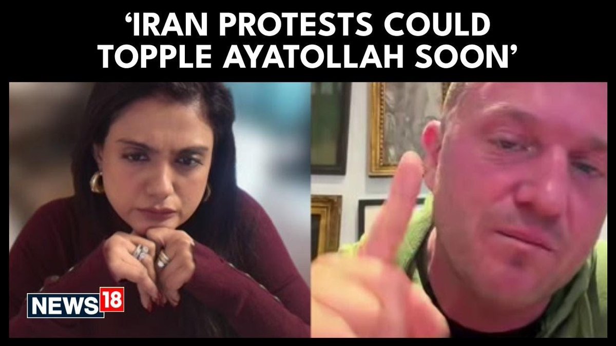 #WATCH | On CNN-News18, Tommy Robinson backs Iran protest, cites Western guilt, praises women, calls uprising biggest yet, predicts Ayatollah’s fall soon. Akanksha Swarup in #Exclusive conversation with British activist Tommy Robinson 🇬🇧 | #Iran #UnitedStates #Khamenei #IranRevolution2026 #IranProtests