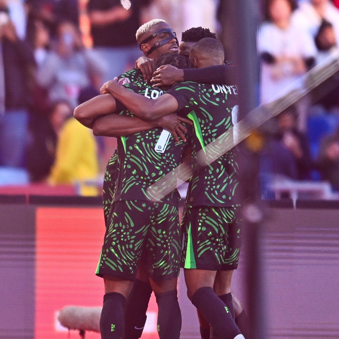 The Super Eagles. And “super” is right. 🇳🇬 #TotalEnergiesAFCON2025 | #WeCelebrateDifferent