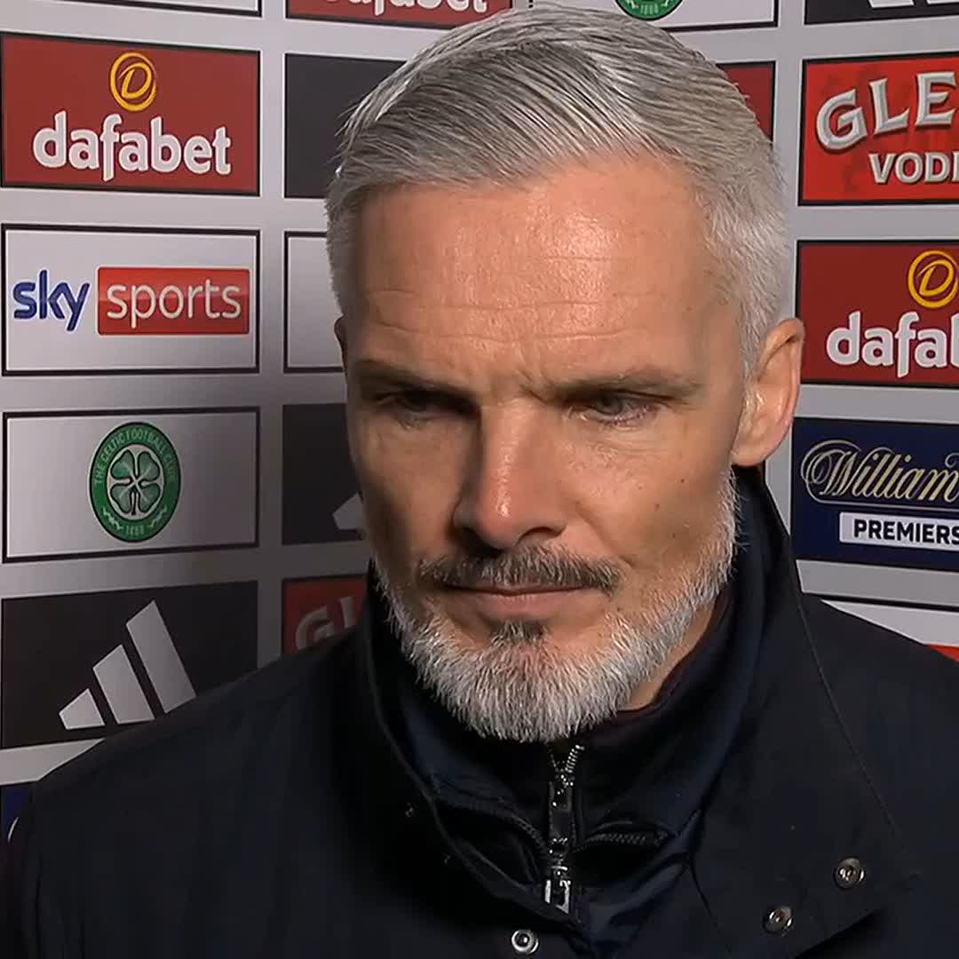 🗣️ “Coming to Celtic Park at the best of times is never easy” 🗣️ “The goals, all four of them, are very avoidable” 🗣️ “We have to move on now” Jim Goodwin reflects on Dundee United’s loss away to Celtic ⤵️