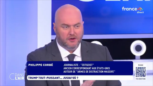 "#Trump prononce la phrase la plus importante depuis l'arrestation de #Maduro : "Je n'ai qu'une limite c'est ma propre moralité." Le droit n'est pas sa limite. On devine que c'est son état d'esprit, mais c'est la première fois qu'il le dit comme ça." Philippe Corbé #EtatsUnis