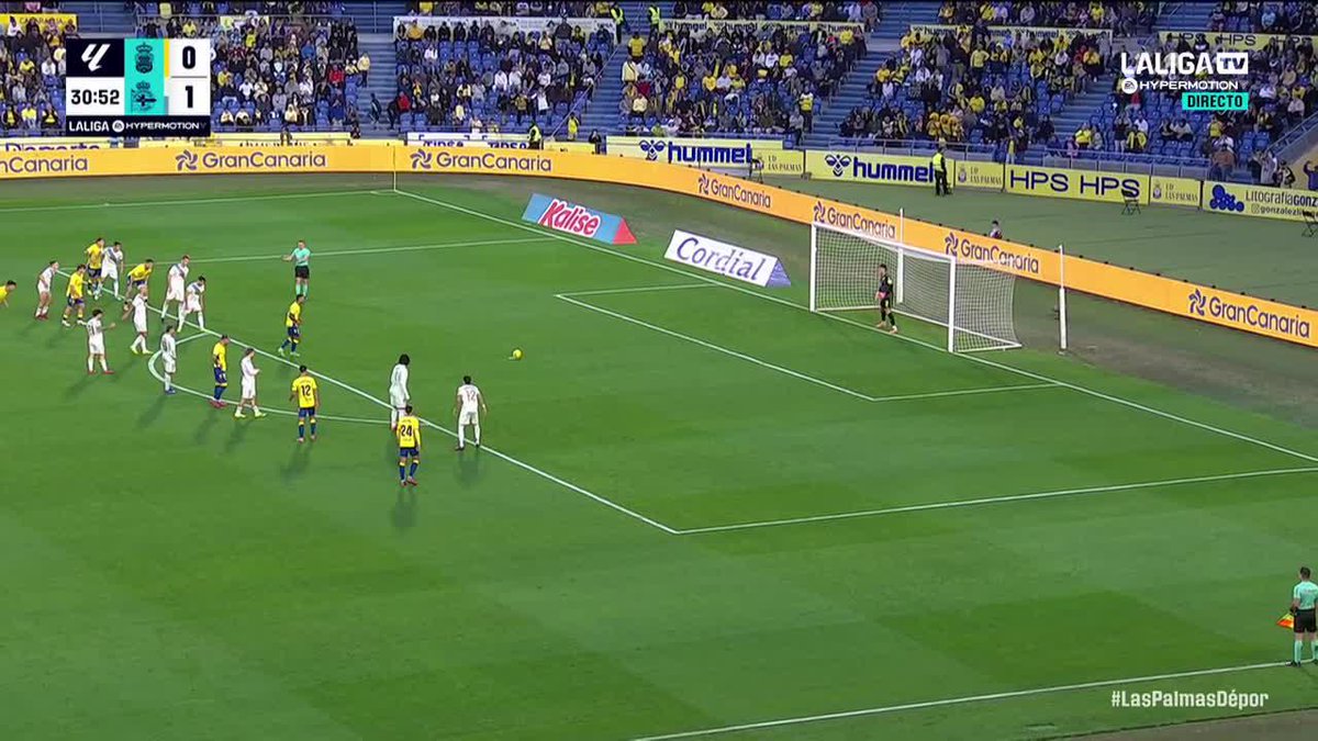 🤯 ¡LOCURA TOTAL! PARADÓN DE ÁLVARO FERLLO DE PENALTI 😱🔥 En su segundo partido con el Depor, le lee la intención a Jonathan Viera y la para de manera espectacular 👐💥⚽ #LALIGAHYPERMOTION
