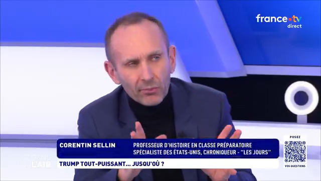 "Qui est le plus important dans la galaxie #Trump ? C'est Trump. C'est ça, la leçon. Il joue avec #Vance et #Rubio, pour qu'aucun ne prenne trop d'importance. Il va jouer sur leur rivalité pour garder le pouvoir le plus longtemps possible." Corentin Sellin #EtatsUnis #cdanslair