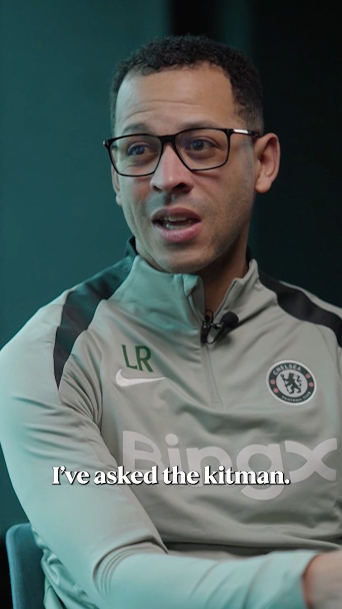 "I've even asked the kitman for advice before" 😅 Liam Rosenior says he is open to hearing everyone's opinion in order to try and succeed at Chelsea 🔵