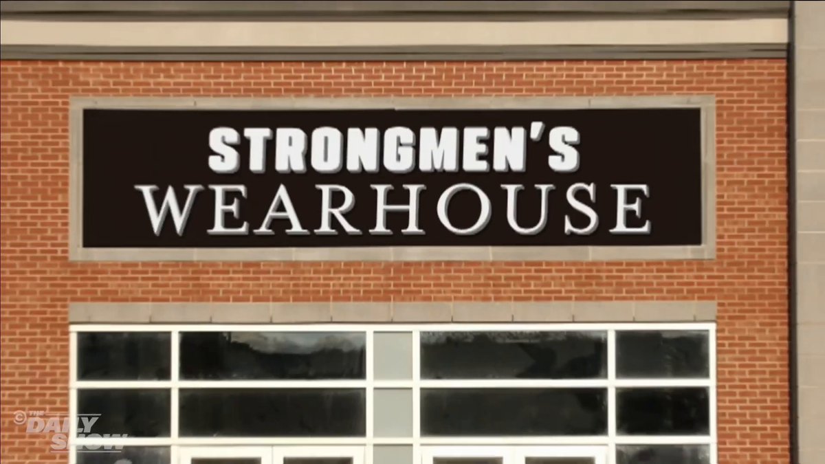 Stay up-to-date on the latest foreign takeover fashion trends with Strongmen's Wearhouse!