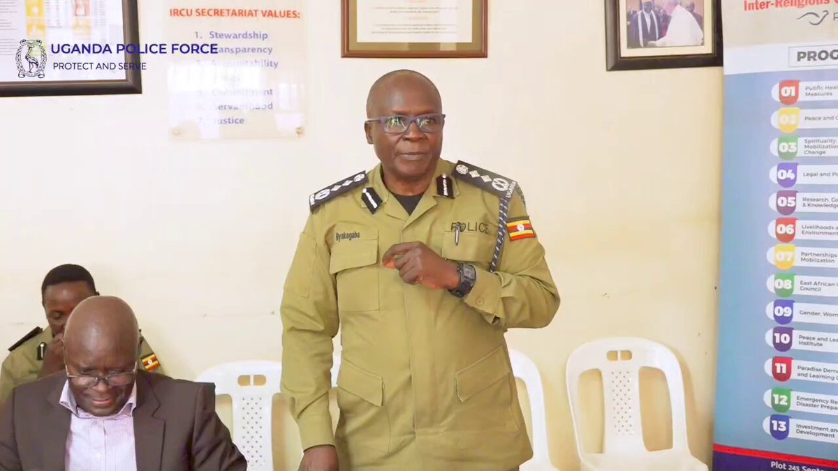 We will protect Ugandans against those with ill intentions - IGP ABAS BYAKAGABA