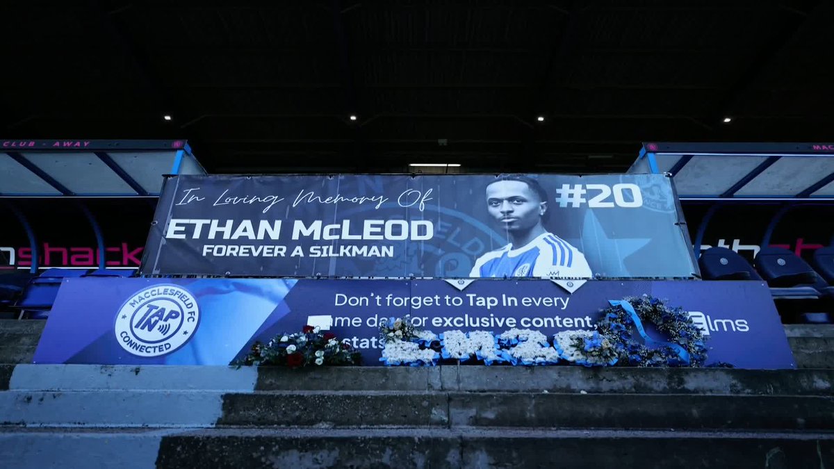 "He's looking down on us today" Macclesfield manager John Rooney paid tribute to Ethan McLeod following their FA Cup win over Crystal Palace.