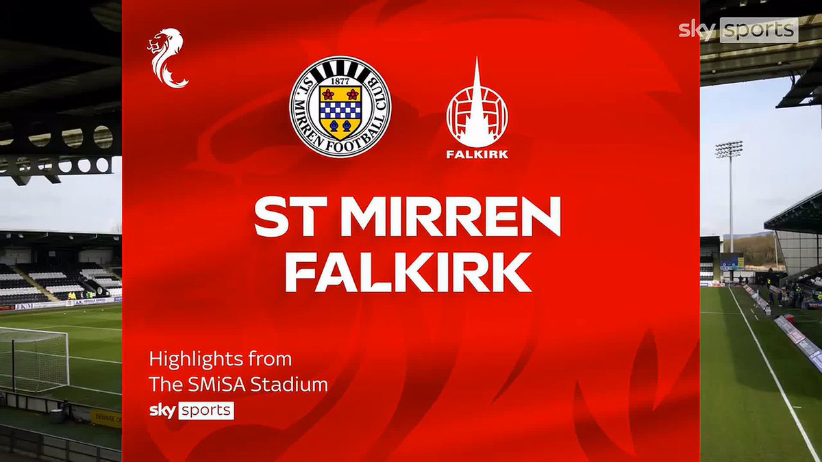 🔷 Falkirk earned back-to-back Premiership wins by beating St Mirren, who are now winless in four ⤵️