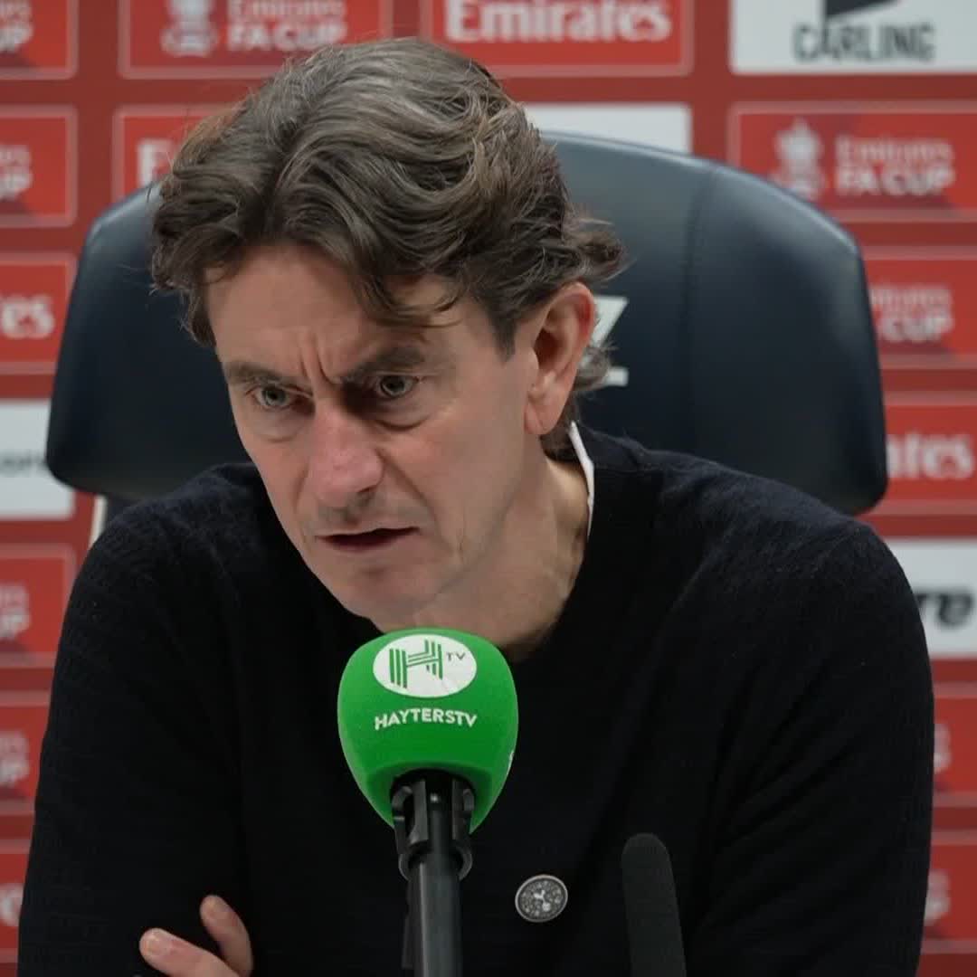 "It is disappointing" Thomas Frank reflects on Tottenham Hotspur's performance following their FA Cup exit at the hands of Aston Villa ๐๏ธ
