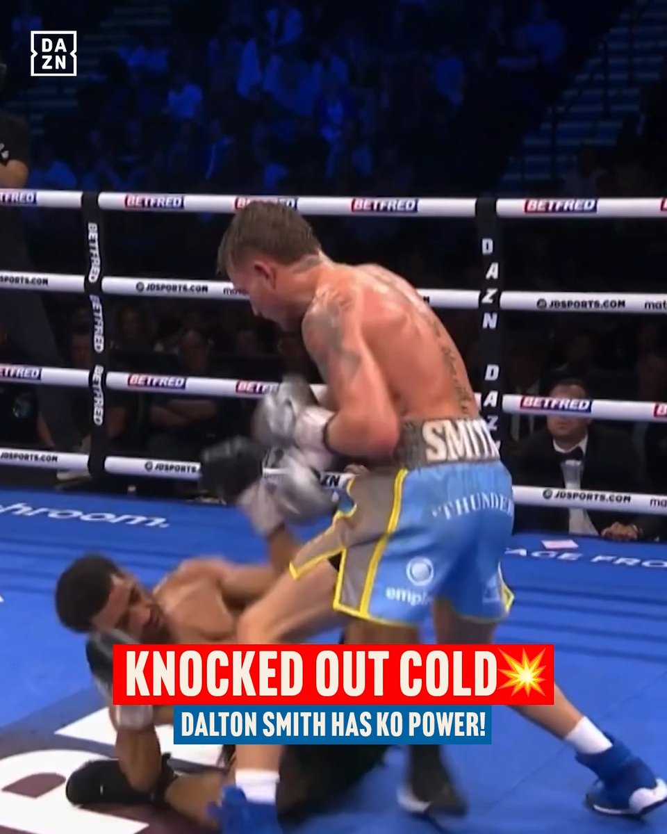 Dalton Smith showed his knockout power to win the British title outright against Sam Maxwell 💥 Smith challenges Subriel Matias for the WBC super-lightweight world title tonight in Brooklyn 🗽