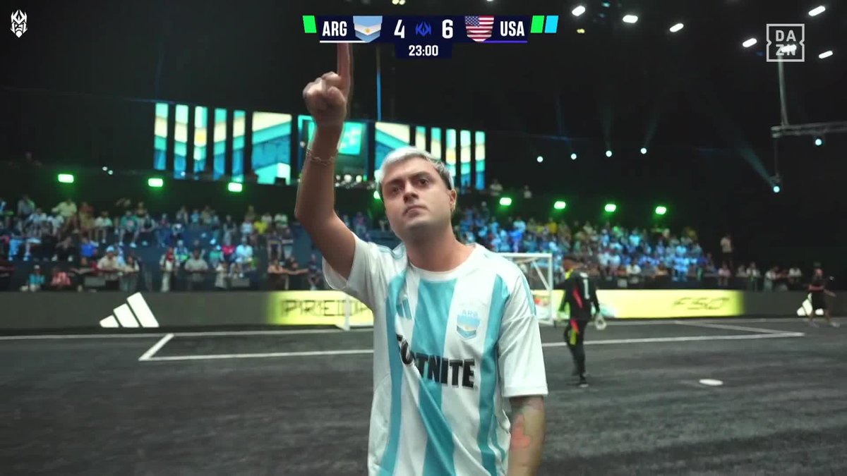 ⚽🇦🇷 Markito marca el penalti presidente.. Y MANDA CALLAR AL PORTERO DE EEUU AÚN CON ARGENTINA PERDIENDO 👀 #KingsWorldCupNations