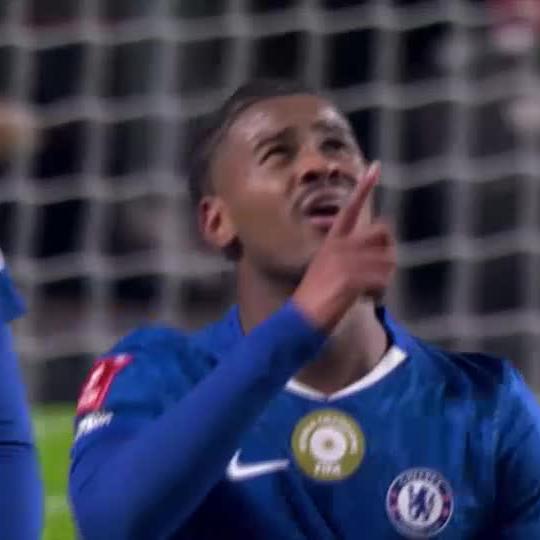 Volley magic⚡ Hato puts Chelsea ahead right before the break 🔵 📺 Stream #EmiratesFACup on DStv: