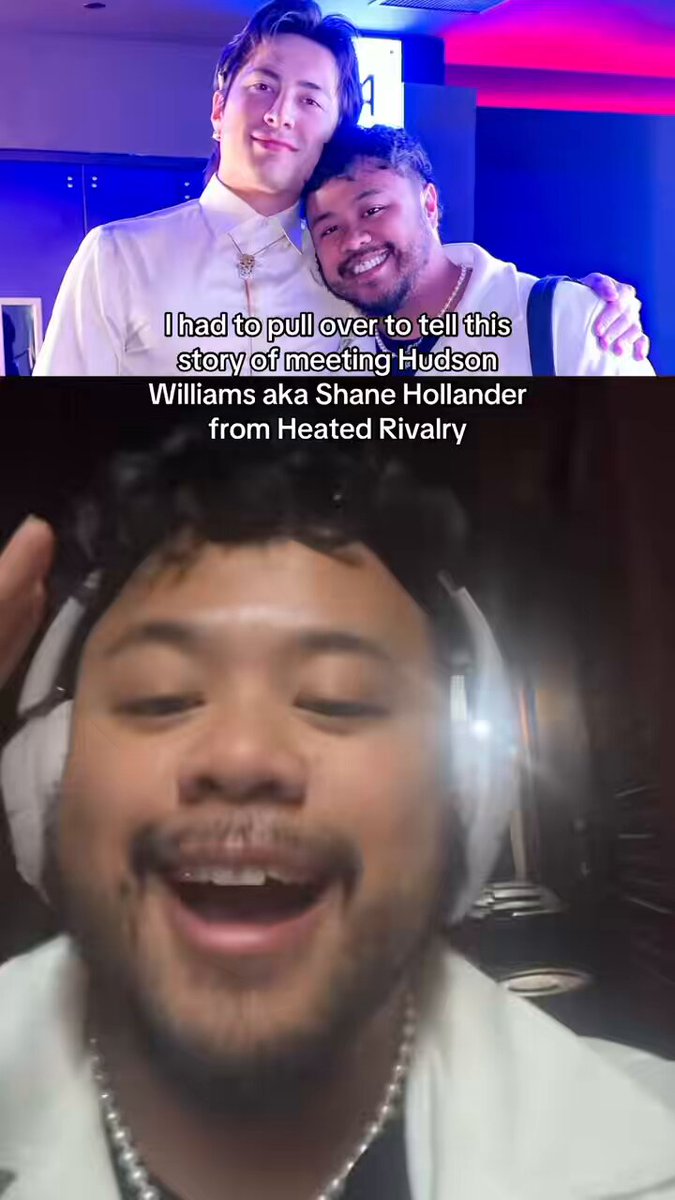 Francis Dominic shared how was meeting Hudson Williams on TikTok.