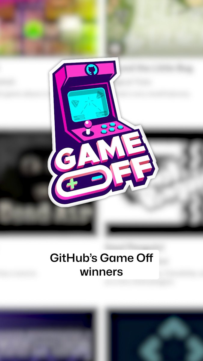 We asked for WAVES. You delivered 700+ games, all free to play, with source code you can actually poke at. Meet the top 10 entries from Game Off 2025 🌊👇
