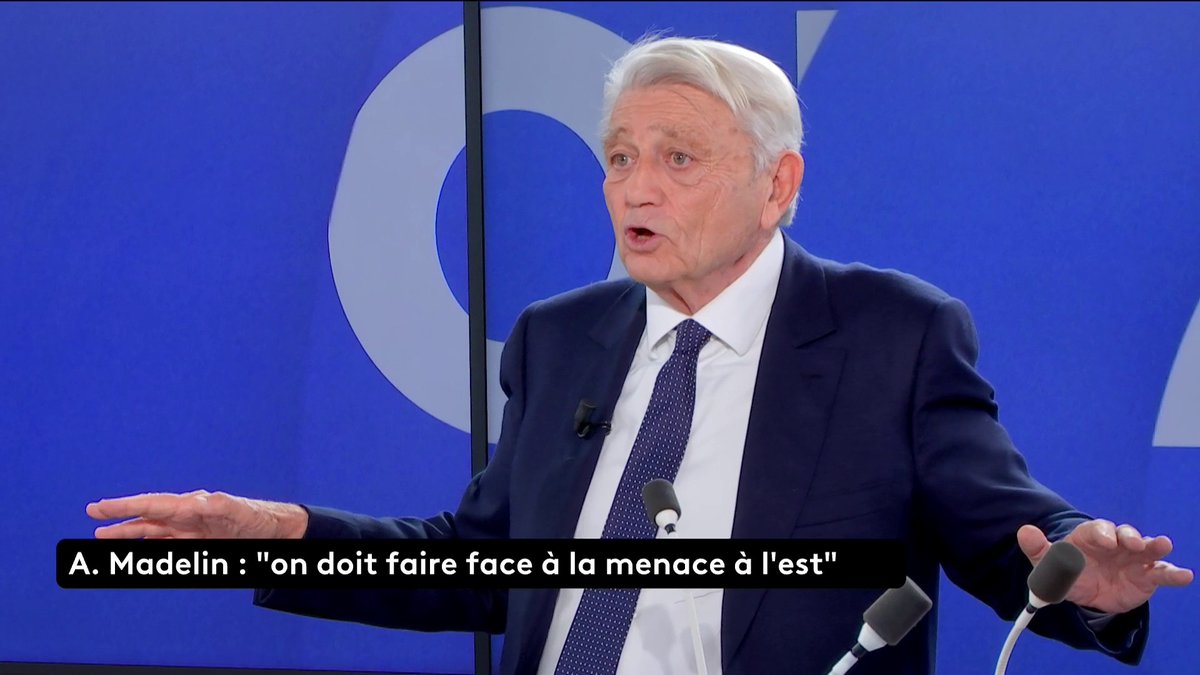🔴 Géopolitique : "La vraie menace est à l’Est. Abandonner l’Ukraine serait une catastrophe morale et politique : l’objectif de Poutine est clair, diviser l’Europe et casser l’OTAN", alerte Alain Madelin. #LePourEtLeContre #canal16