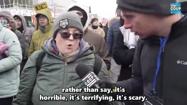 "It's horrible, it's terrifying, it should never happen, it feels like we're not in the United States, they're trying to spread fear—people are standing up and saying no," -one of thousands of Minneapolis ICE protesters after ICE murdered Renee Good. LIVE NOW ⬇️