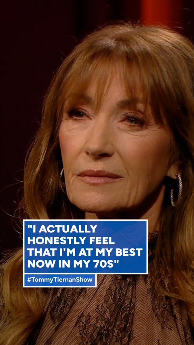 “I actually honestly feel that I'm at my best now in my 70s.” 💅 #TommyTiernanShow | @tommedian